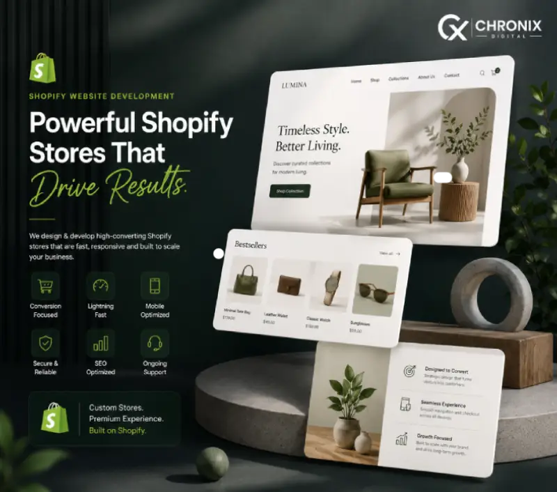 Shopify store development
