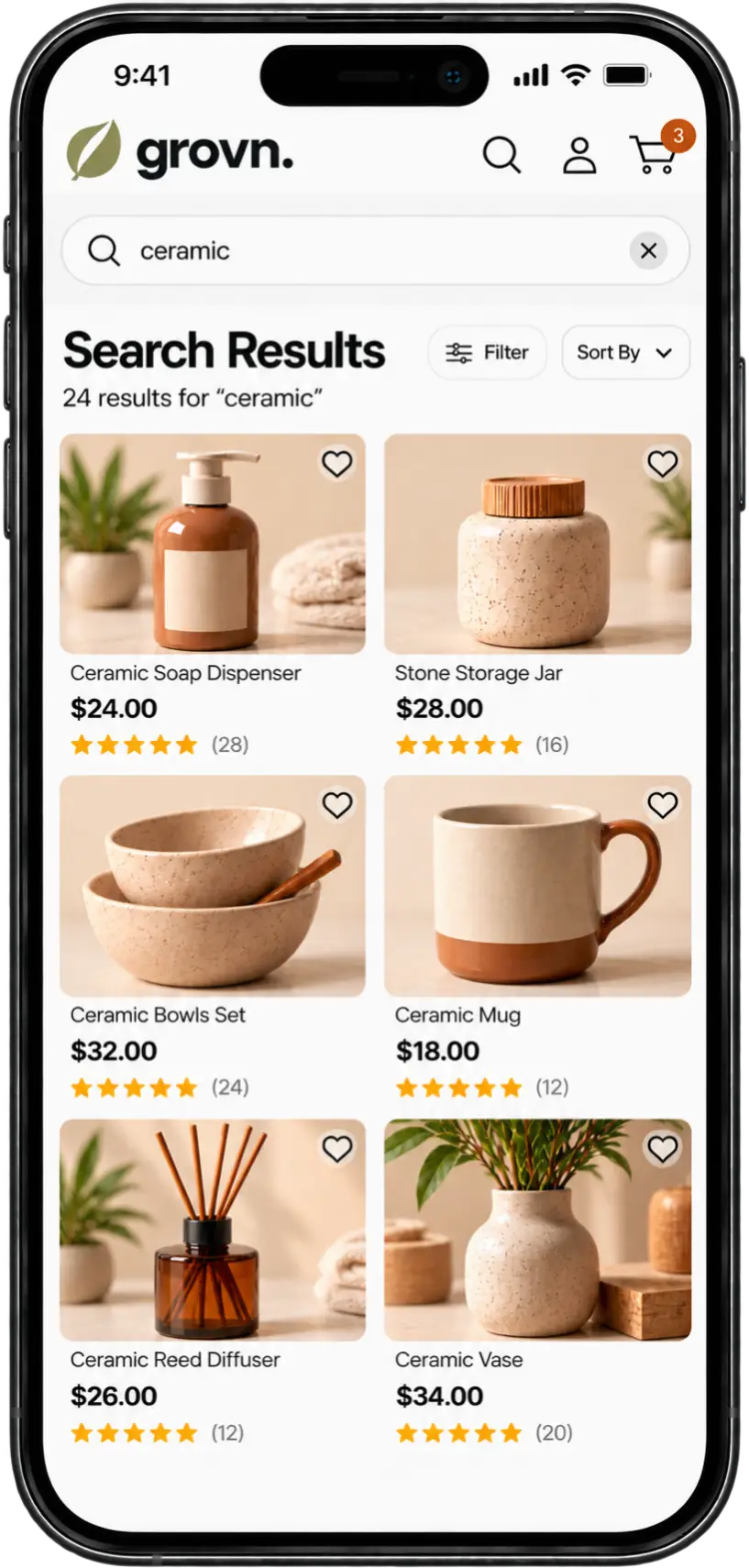 shopify search page 1