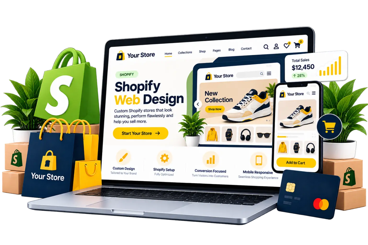 shopify web design