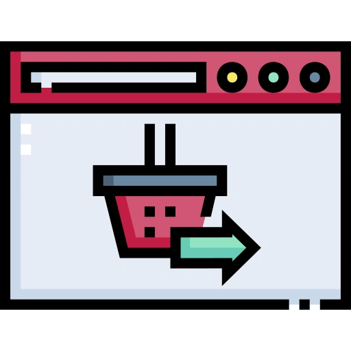 E-commerce Landing graphic