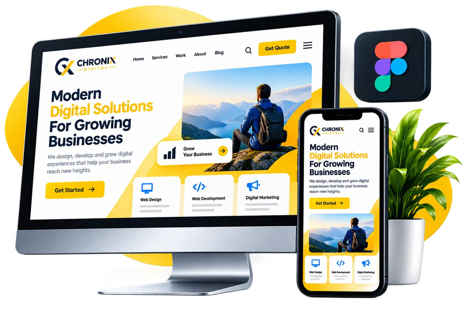 flexible front end development service
