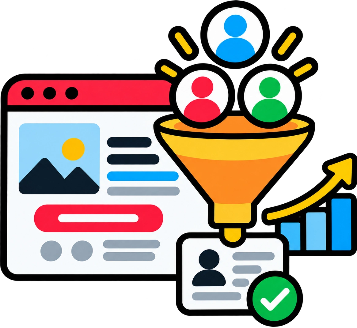 landing-lead-generation graphic