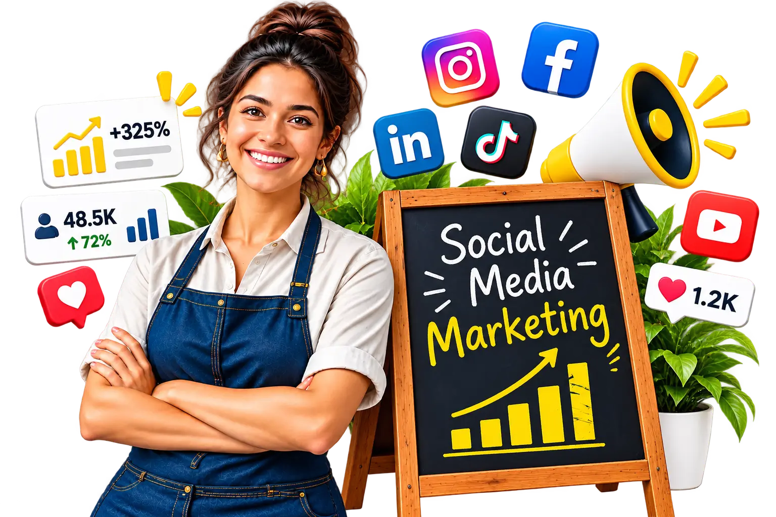 Social media marketing services