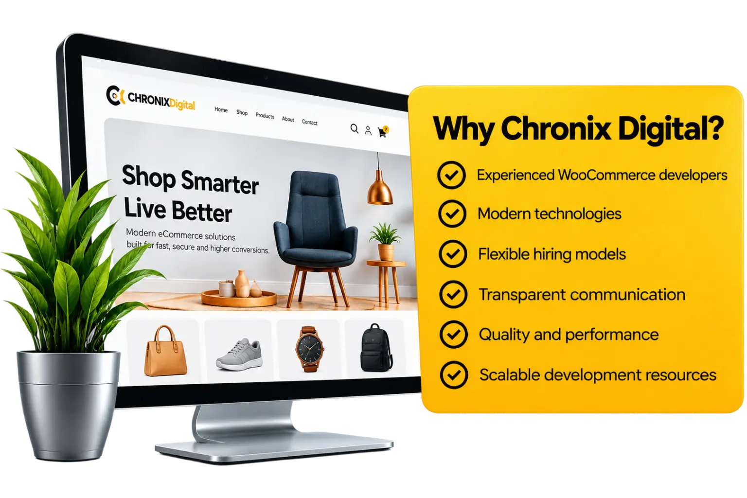 Why chronix digital for woocommerce website