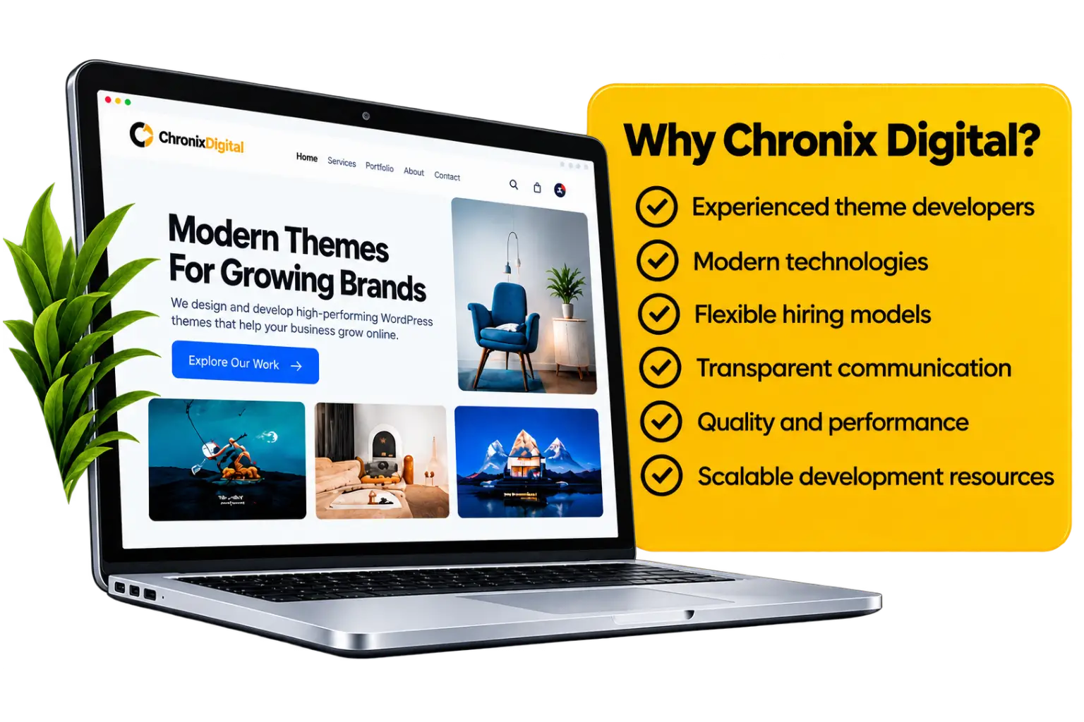 Why Chronix Digital for wordpress theme development